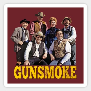 Gunsmoke - Group - 50s/60s Tv Western Magnet